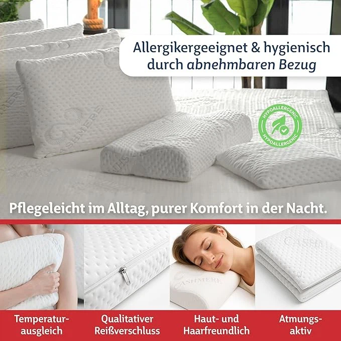 Ergonomic Wave Neck Visco Pillow price